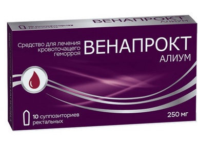 Профилактические свечи от геморроя