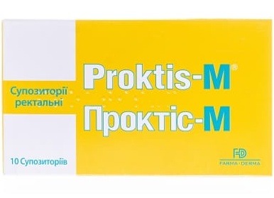 Свечи Проктис-М