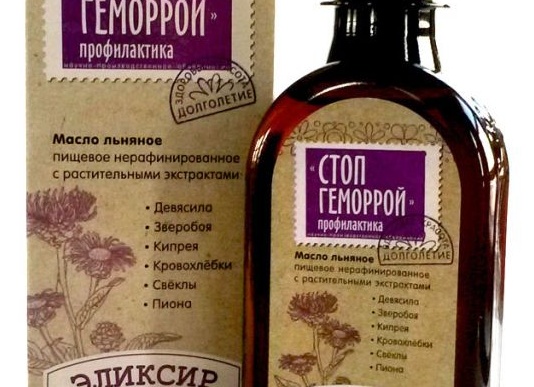 Льняное масло от геморроя