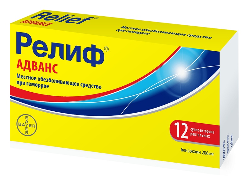 Комплекс действий «Дип Релифа» при геморрое