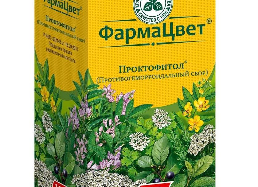Проктофитол — сбор от геморроя