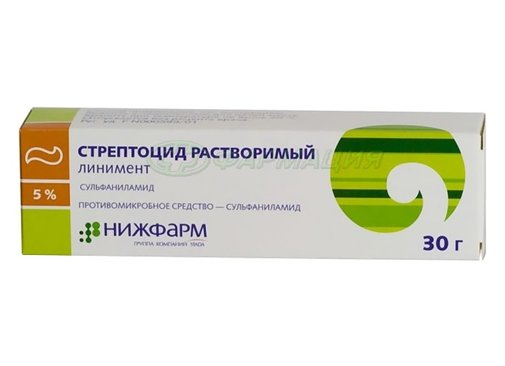 Стрептоцид от геморроя