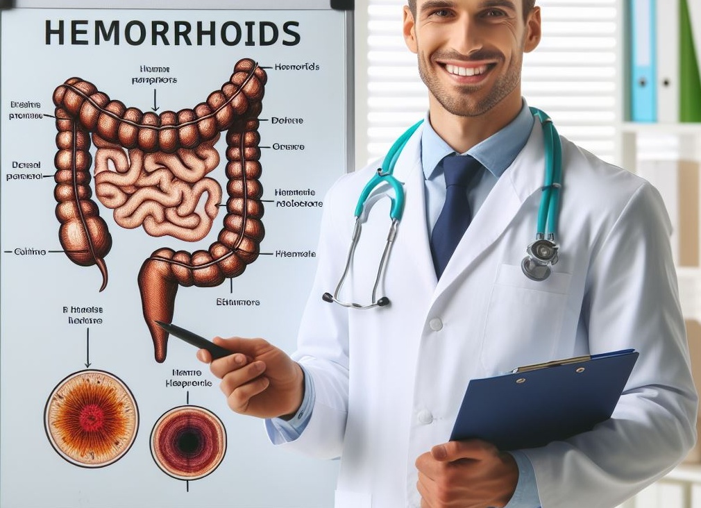 Осмотр у проктолога при геморрое